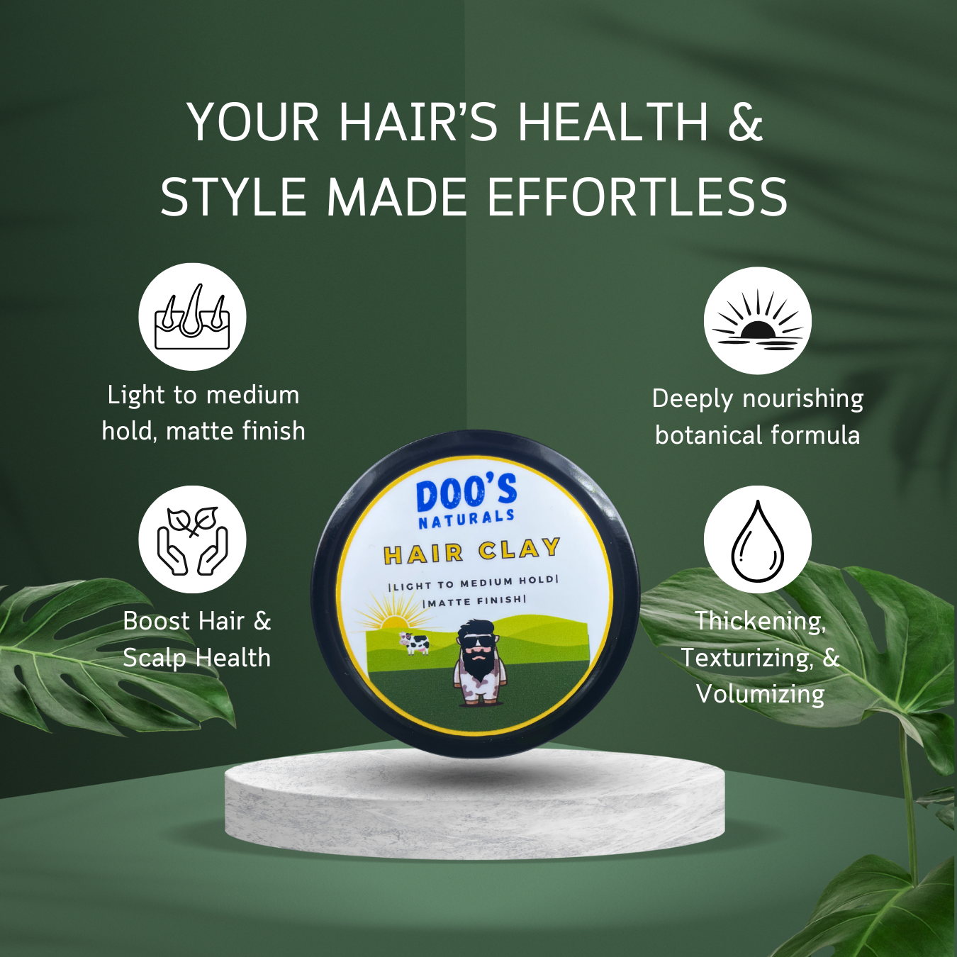 Tallow Hair Clay