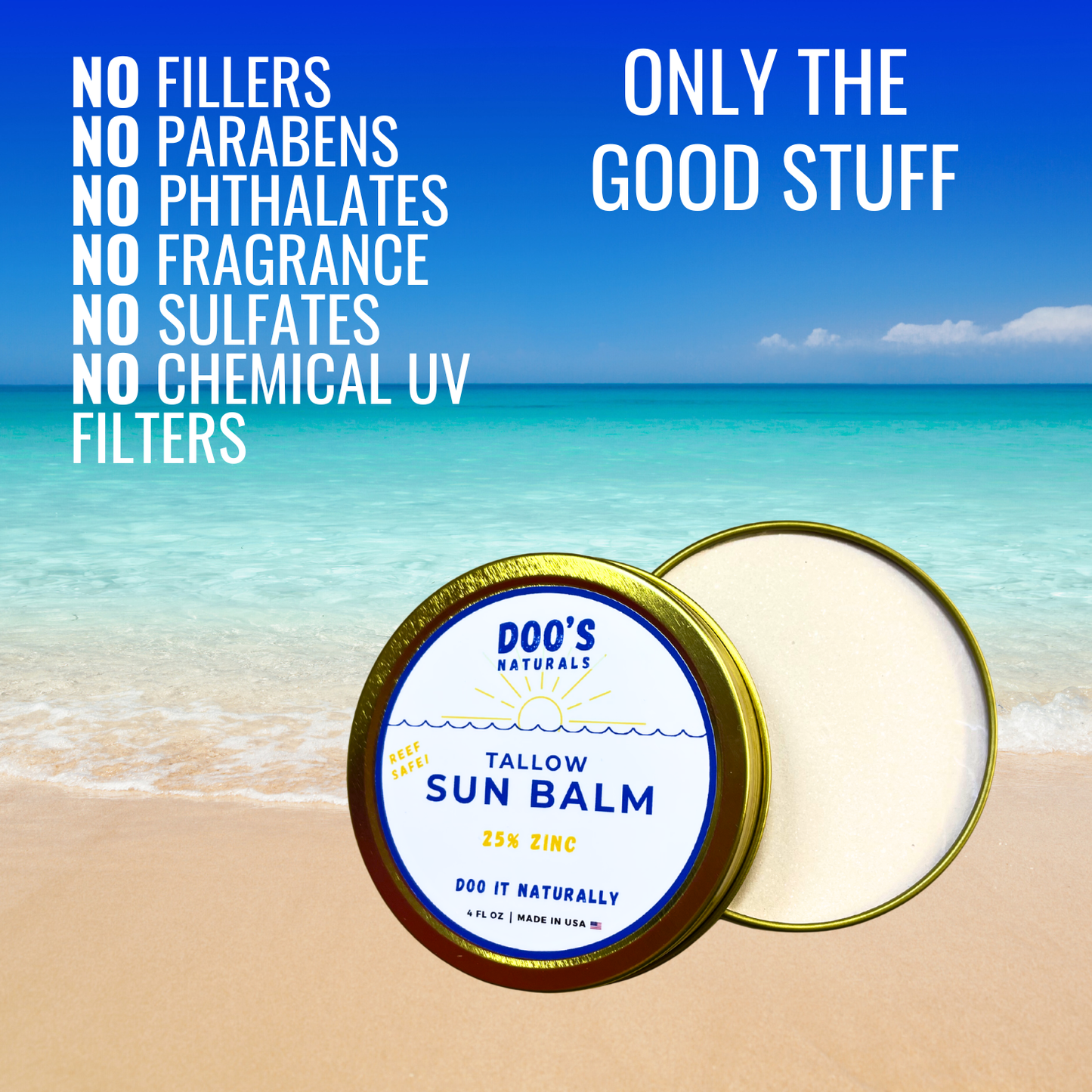 Tallow & Zinc Sun Balm