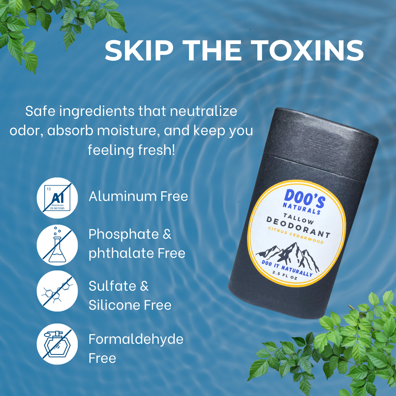 Tallow & Mineral Deodorant