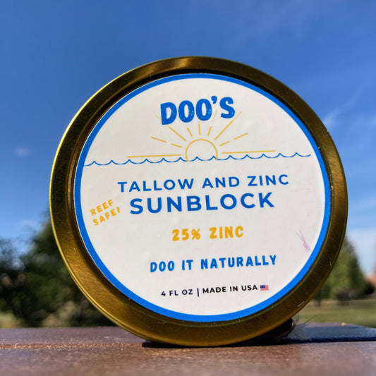 Tallow & Zinc Sunblock
